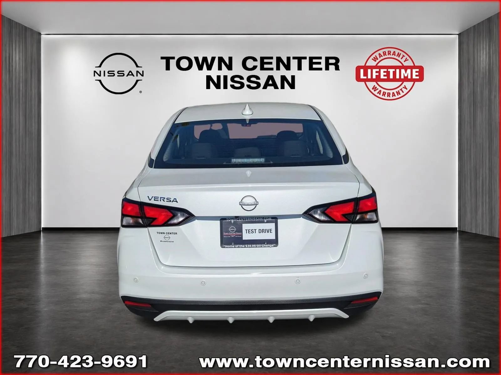 New 2025 Nissan Versa SV w/ Trunk Package FWD image 7