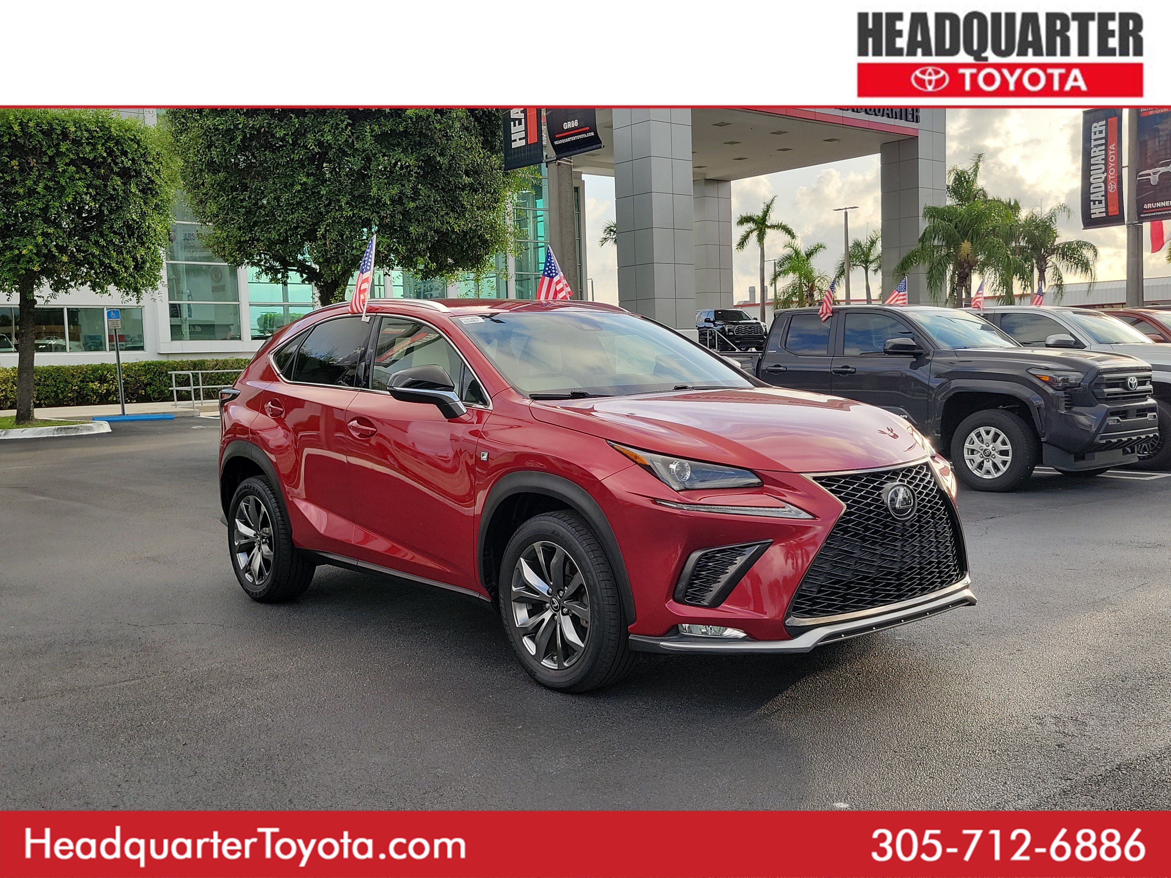 Used 2021 Lexus NX 300 F Sport w/ Accessory Package 2 FWD image 1