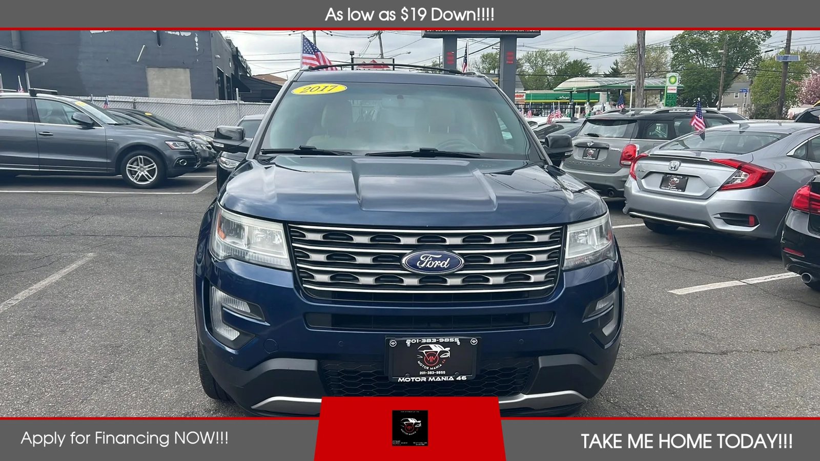 Used 2017 Ford Explorer XLT w/ Equipment Group 202A AWD/4WD image 8