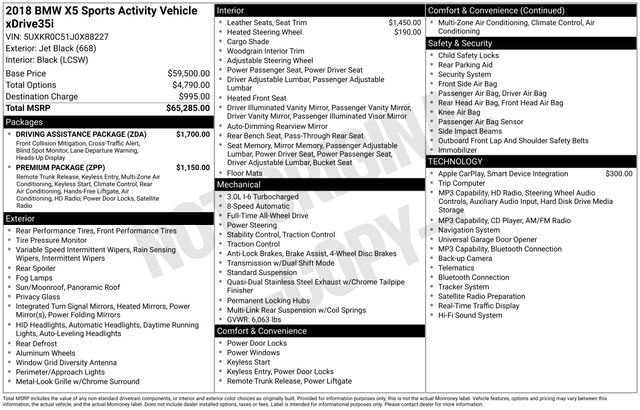 Used 2018 BMW X5 xDrive35i image 40