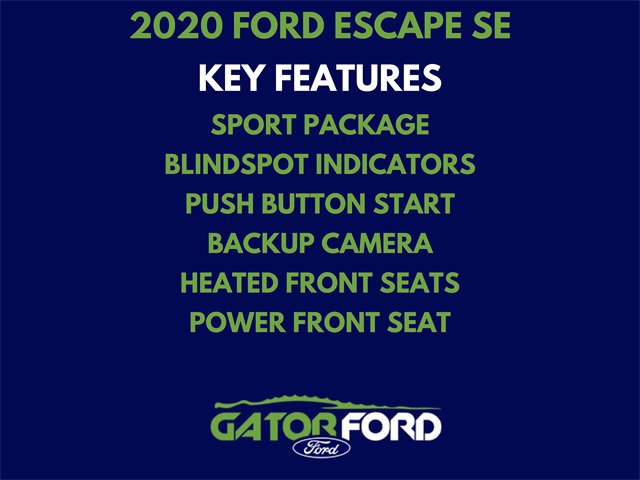 Used 2020 Ford Escape SE Sport image 14