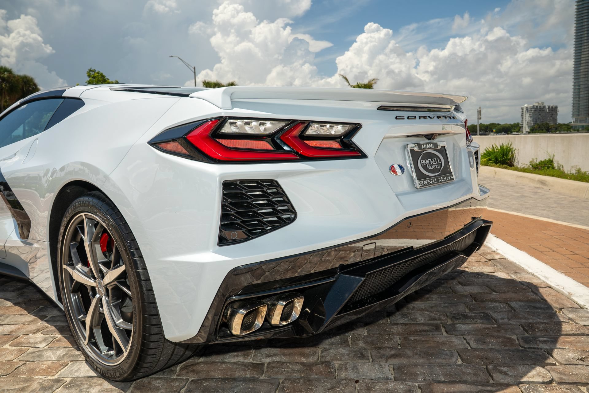 Used 2022 Chevrolet Corvette Stingray Coupe w/ Engine Appearance Package RWD image 5