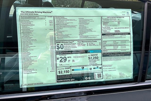New 2026 BMW M340i w/ Premium Package image 14