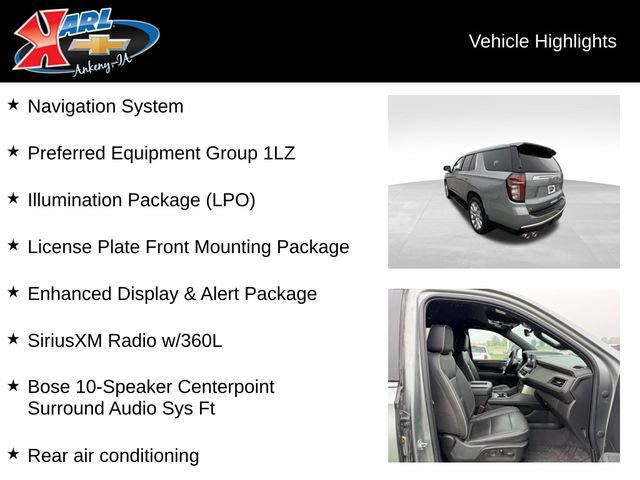 Certified 2023 Chevrolet Tahoe Premier AWD/4WD image 2
