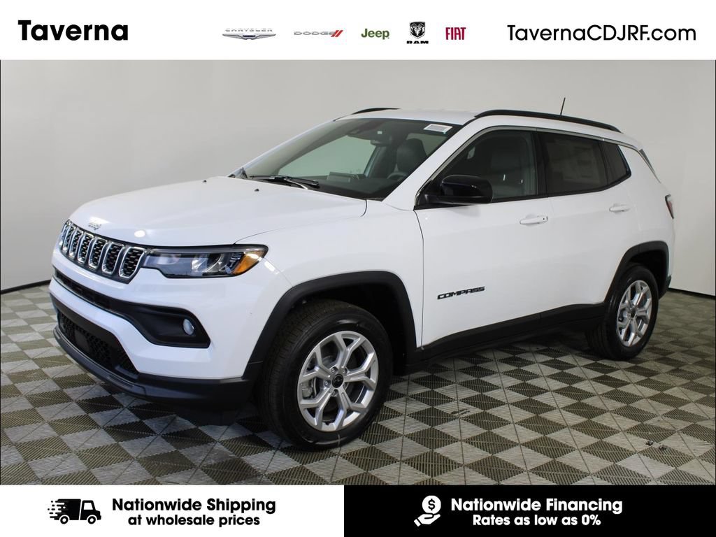 New 2025 Jeep Compass Latitude AWD/4WD image 1