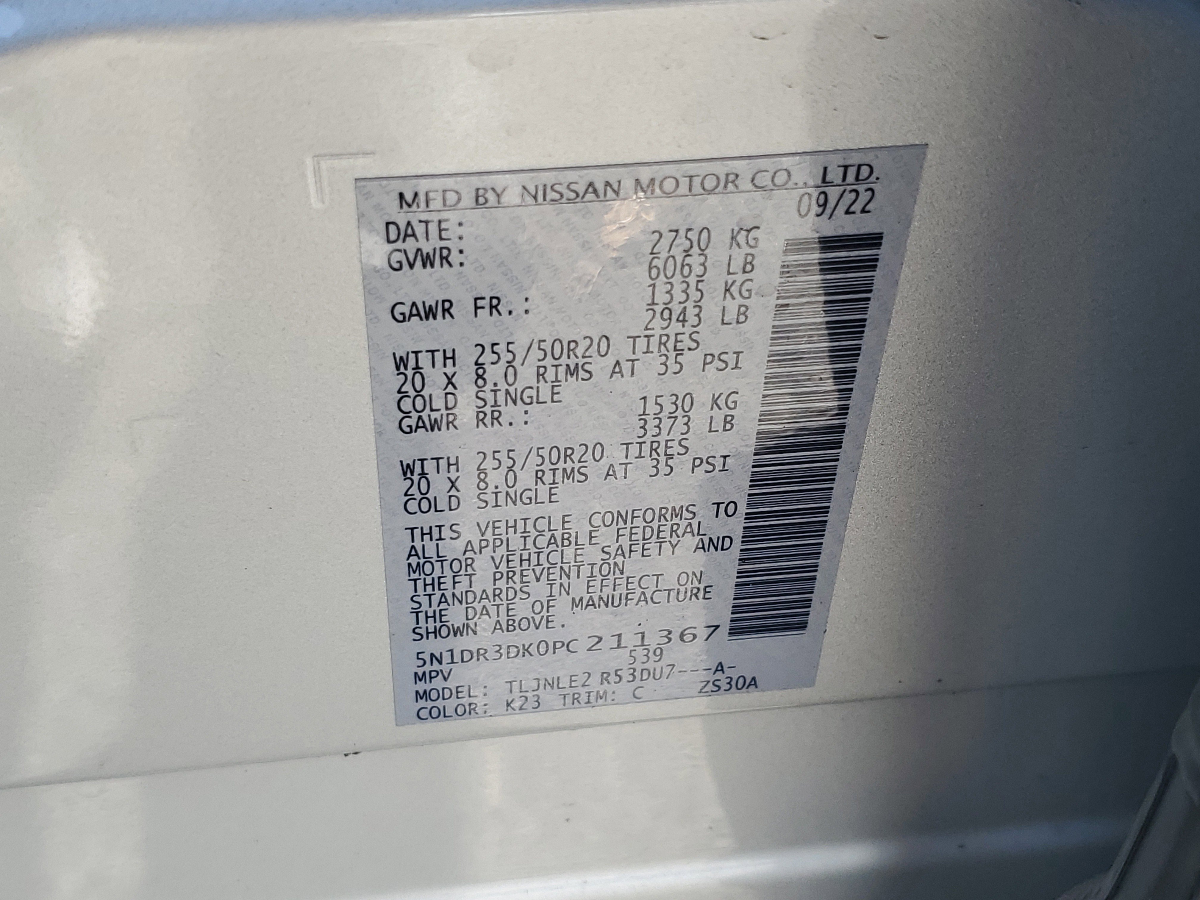 Certified 2023 Nissan Pathfinder Platinum image 28