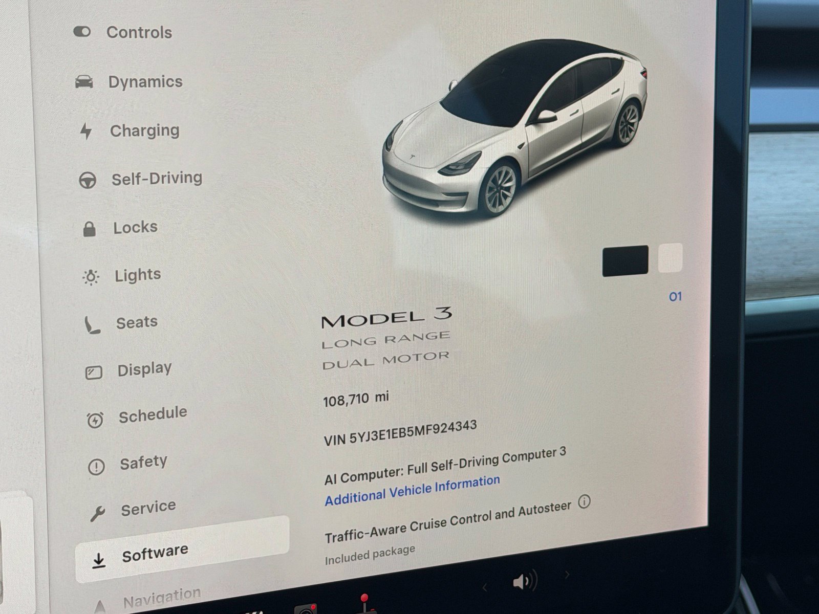 Used 2021 Tesla Model 3 Long Range AWD/4WD image 25