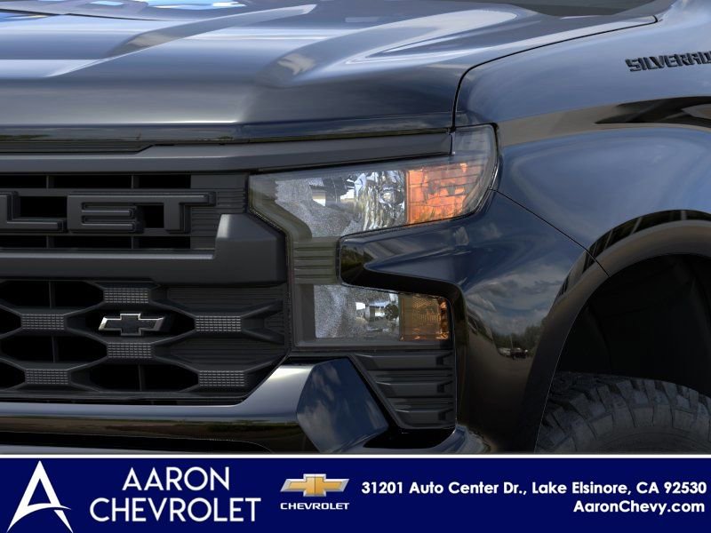 New 2026 Chevrolet Silverado 1500 Custom w/ Turbomax Blackout Package AWD/4WD image 10