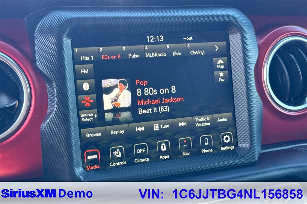 Used 2022 Jeep Gladiator Rubicon w/ LED Lighting Group image 30