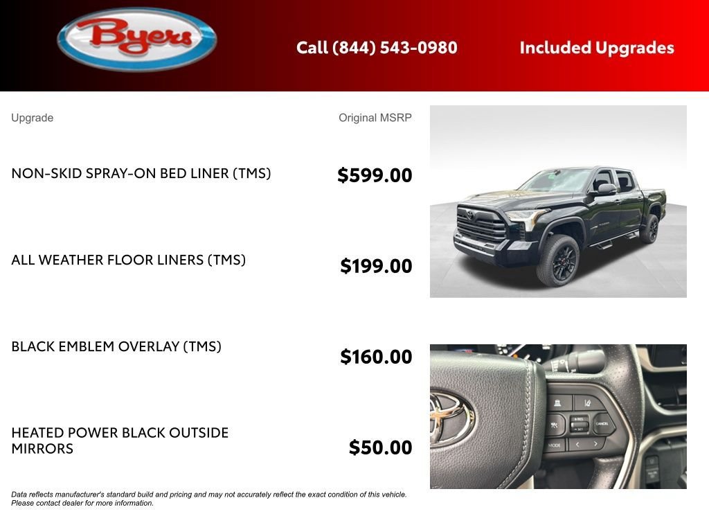 New 2026 Toyota Tundra SR5 w/ SR5 Convenience Package AWD/4WD image 11