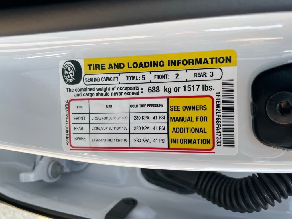 New 2025 Ford F150 STX w/ Equipment Group 201A FX4 image 42