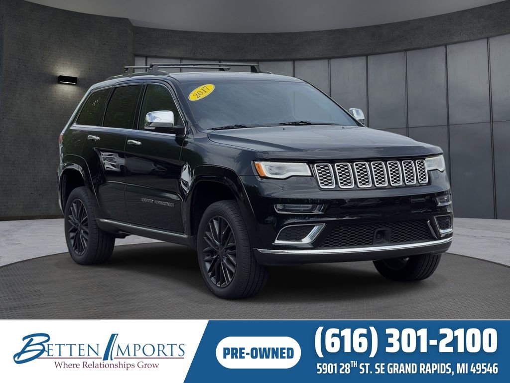 Used 2017 Jeep Grand Cherokee Summit