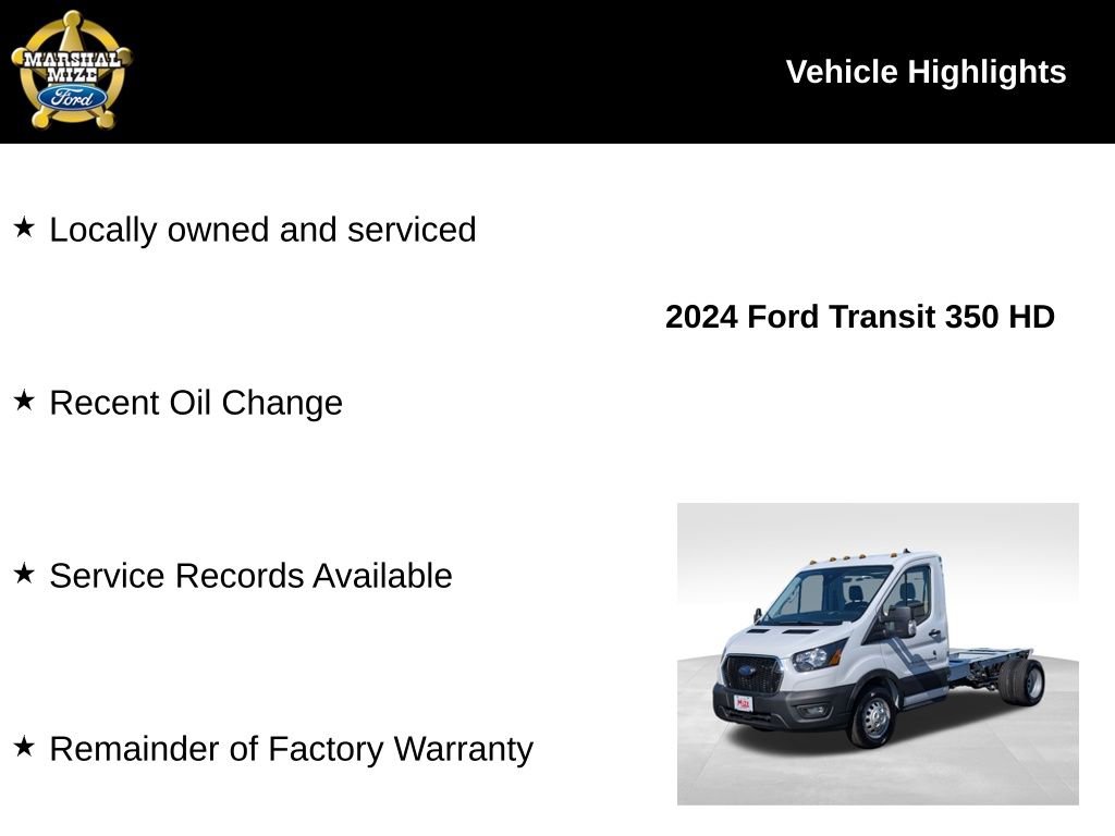 Used 2024 Ford Transit 350 Low Roof DRW w/ Exterior Upgrade Package image 2