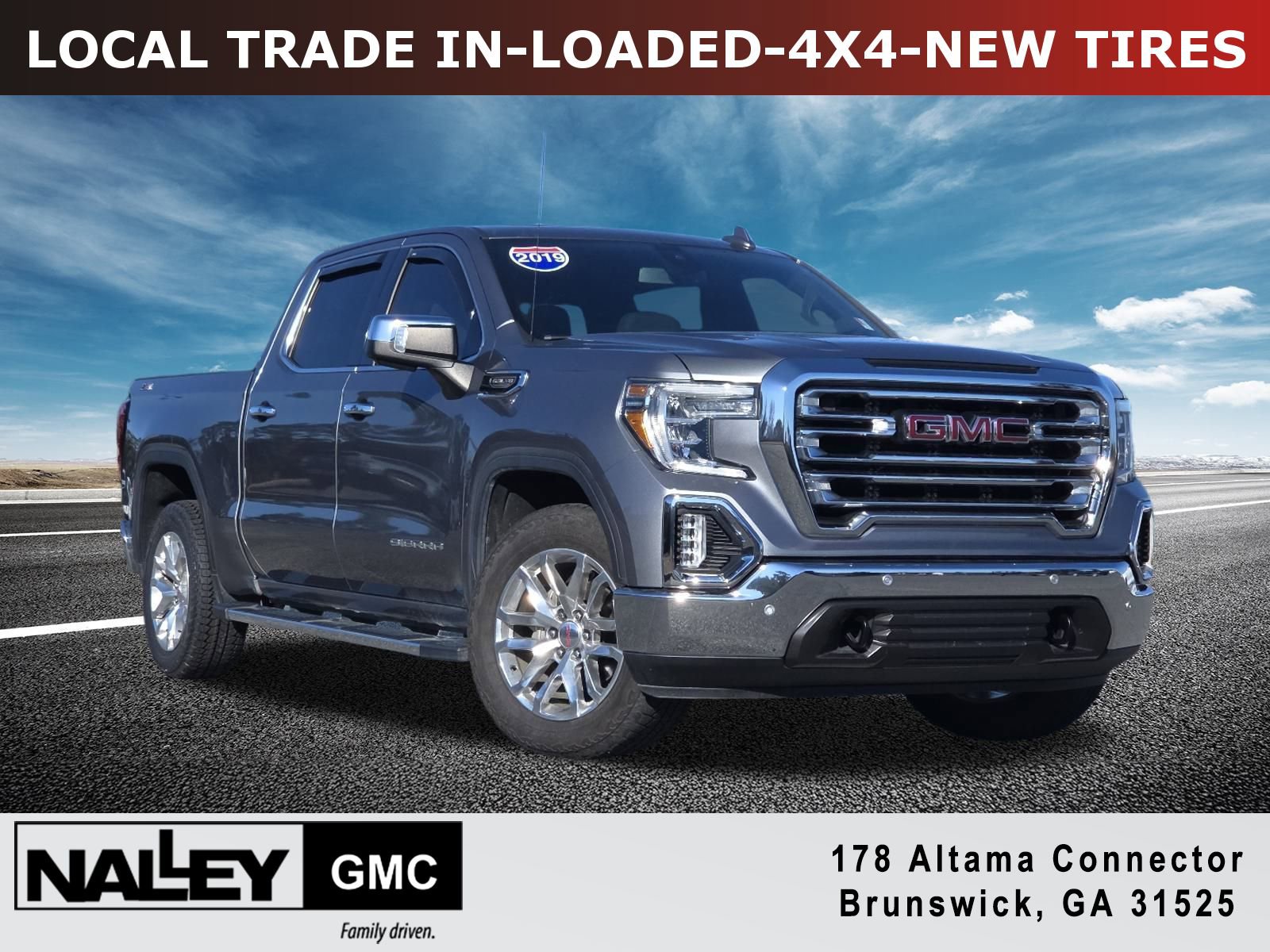 Used 2019 GMC Sierra 1500 SLT w/ SLT Premium Plus Package image 1