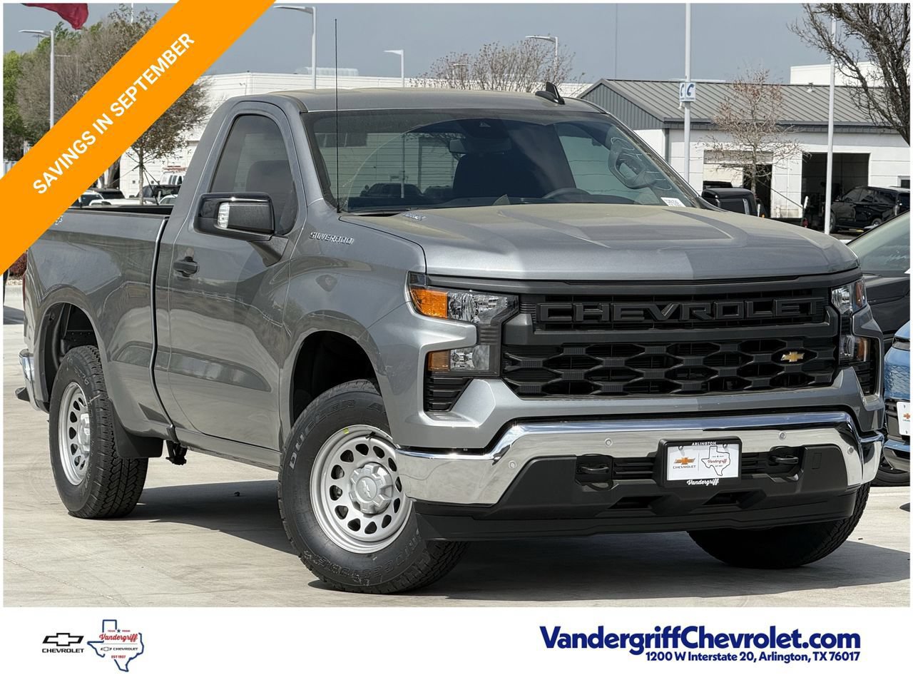 New 2026 Chevrolet Silverado 1500 W/T w/ WT Safety Package AWD/4WD image 2