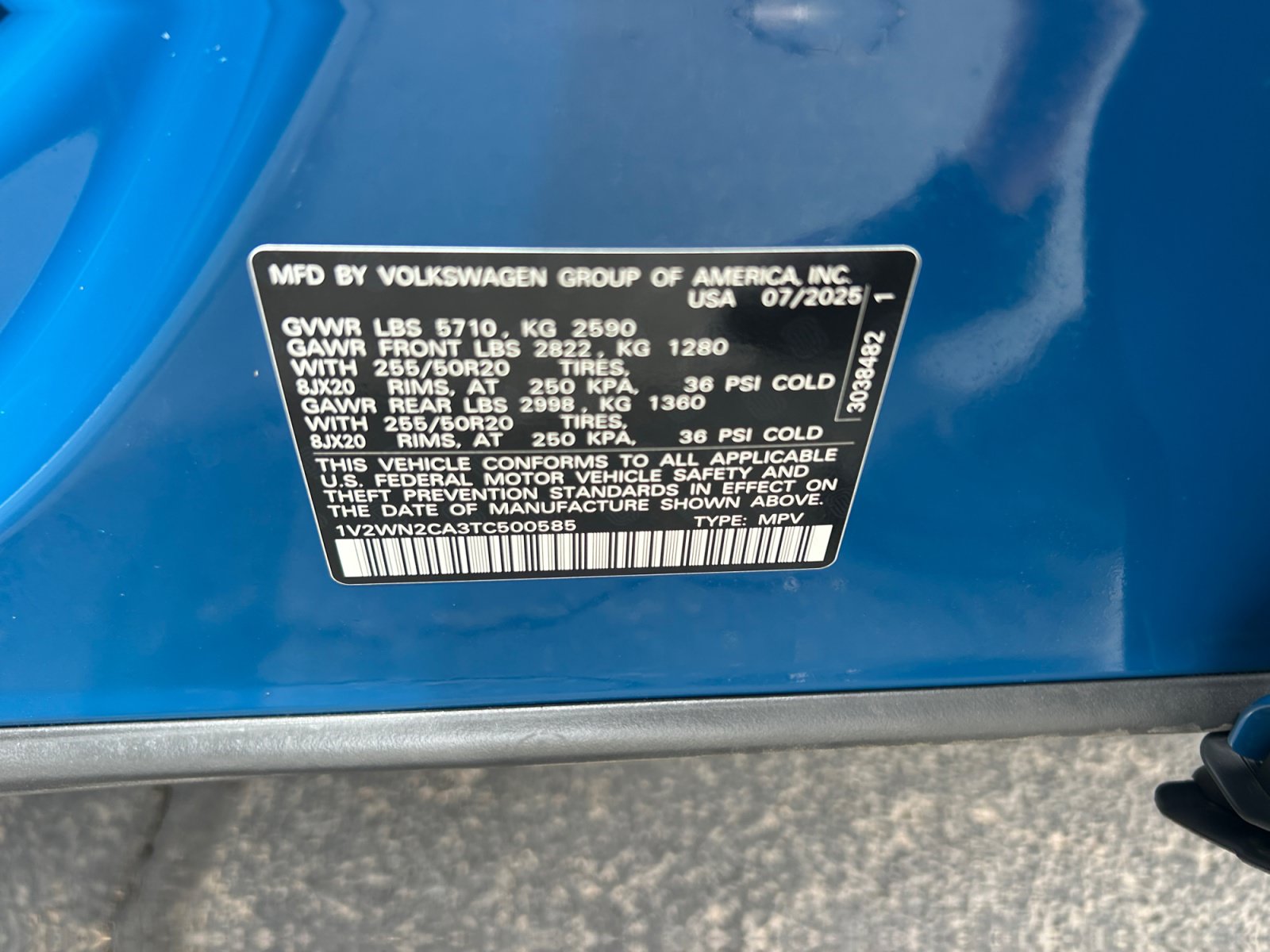 Certified 2026 Volkswagen Atlas SE FWD image 25