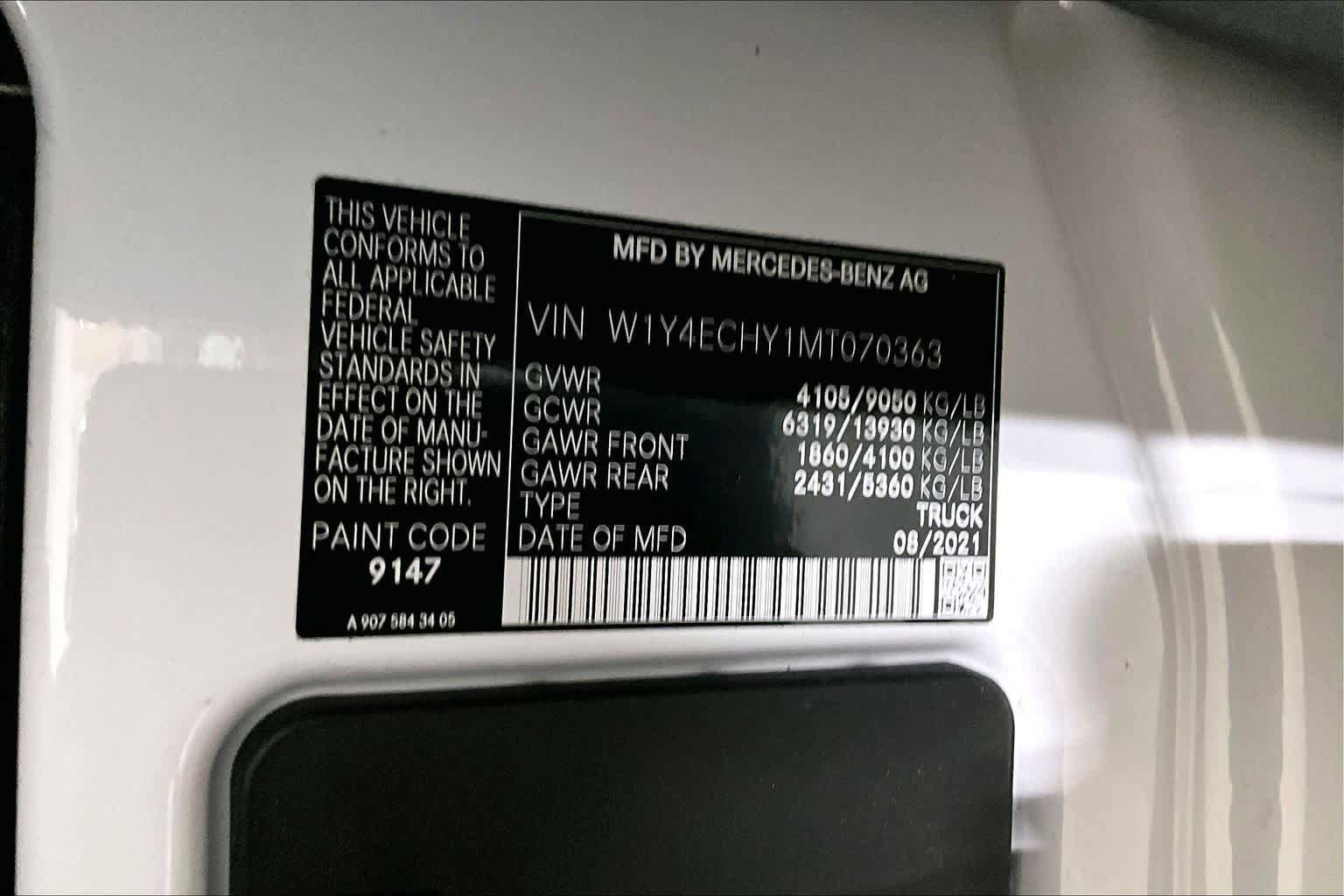 Used 2021 Mercedes-Benz Sprinter 2500 image 30