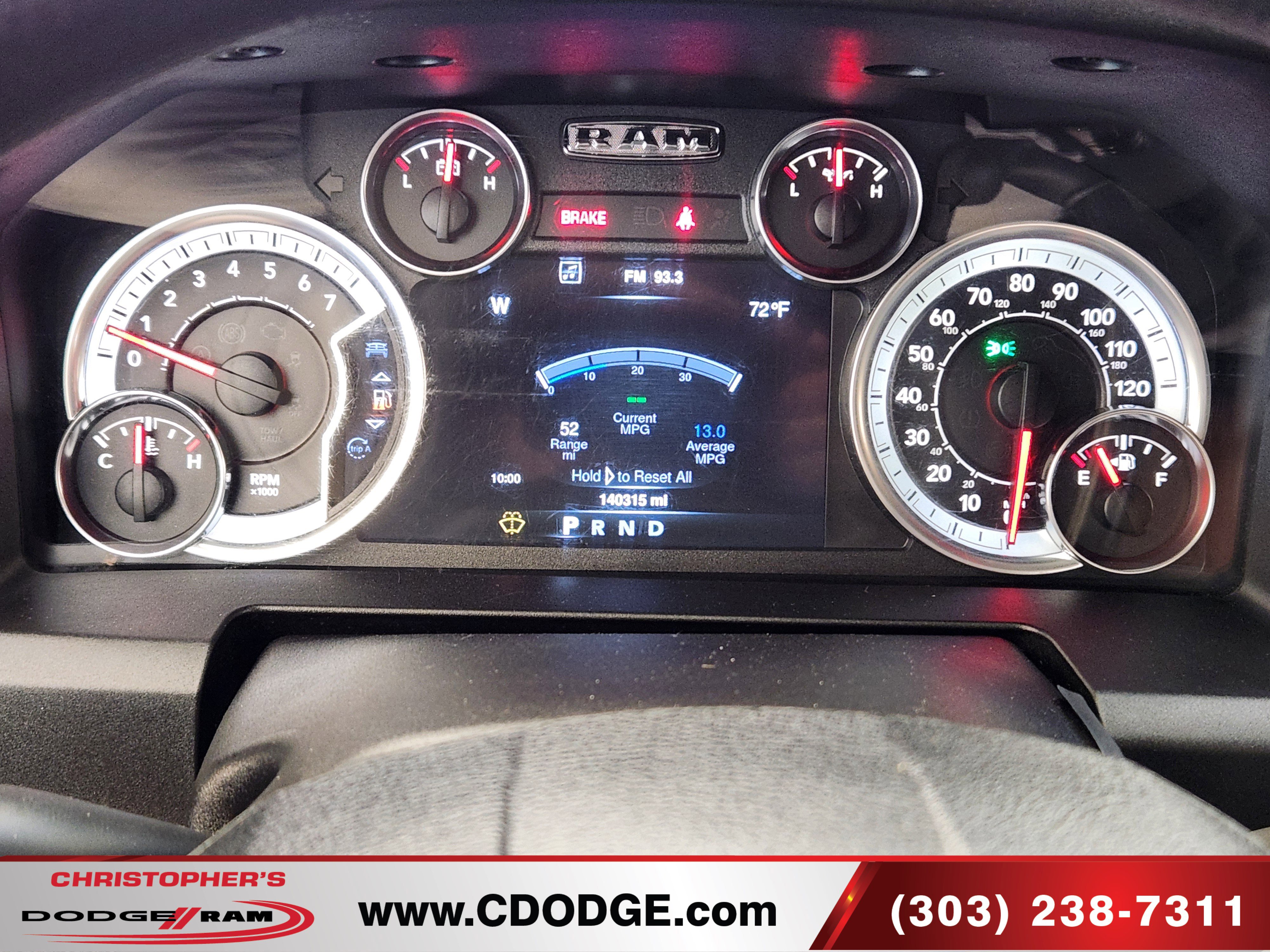 Used 2013 RAM 1500 Classic SLT w/ Premium Display Pkg AWD/4WD image 10