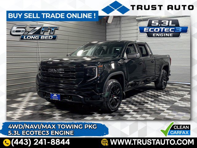 Used 2022 GMC Sierra 1500 Elevation w/ Max Trailering Package image 1