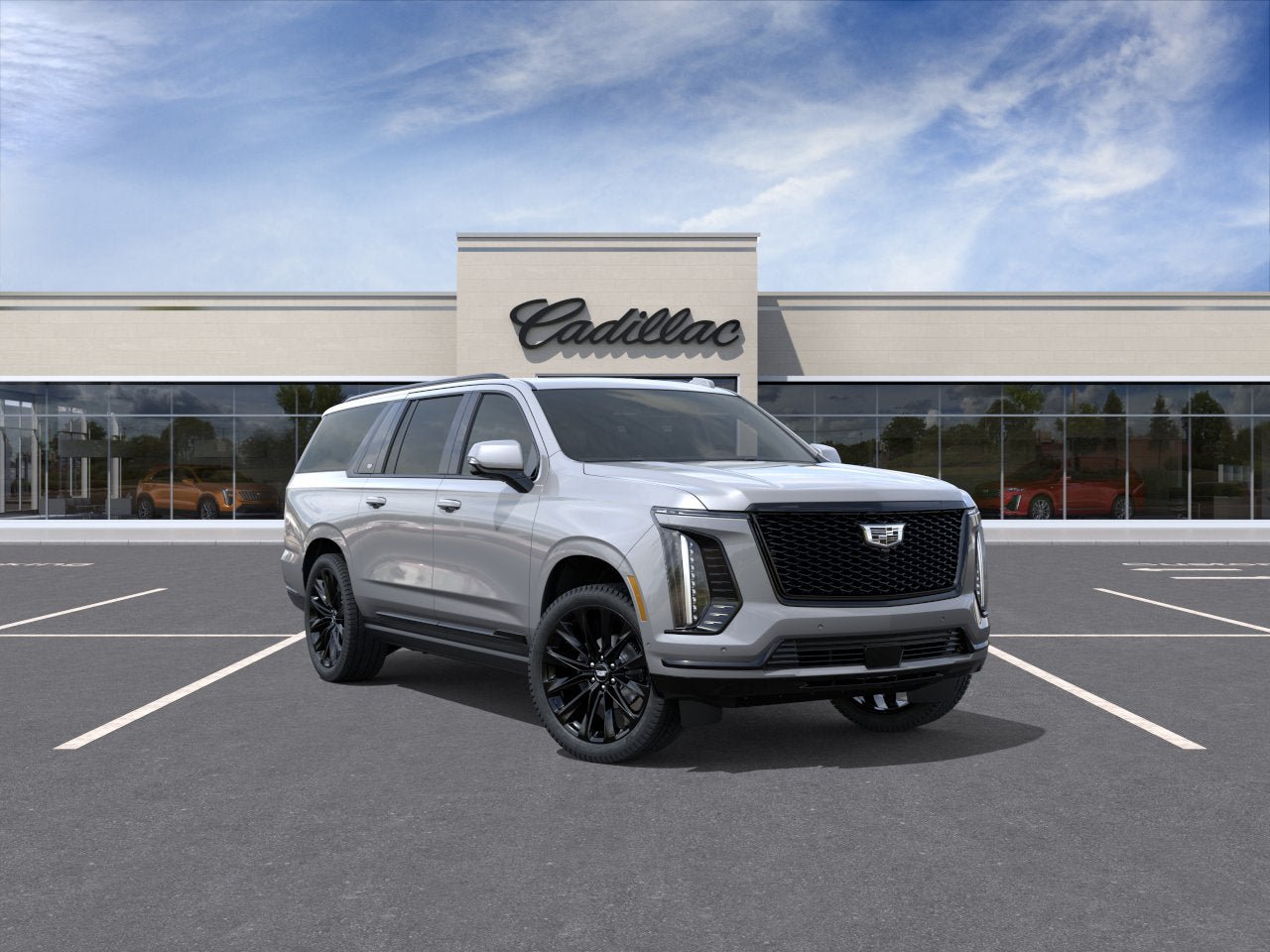 New 2026 Cadillac Escalade ESV Platinum Sport w/ LPO, ONYX Package AWD/4WD image 1