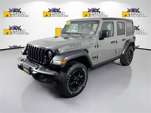 Used 2021 Jeep Wrangler Unlimited Sport image 1