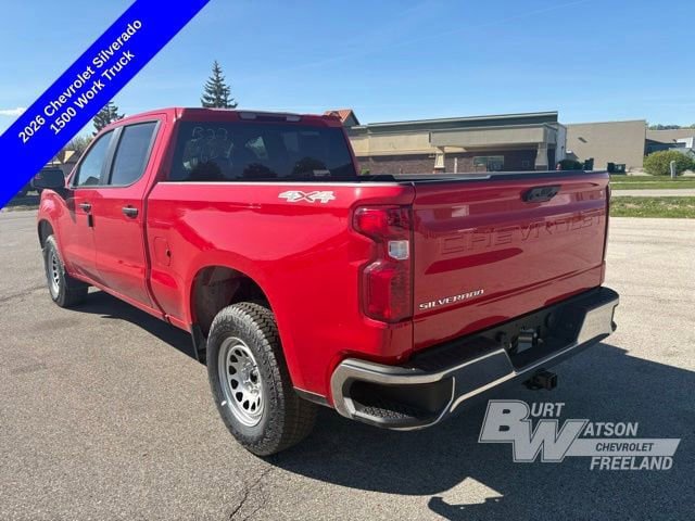 New 2026 Chevrolet Silverado 1500 W/T w/ WT Value Package AWD/4WD video 3