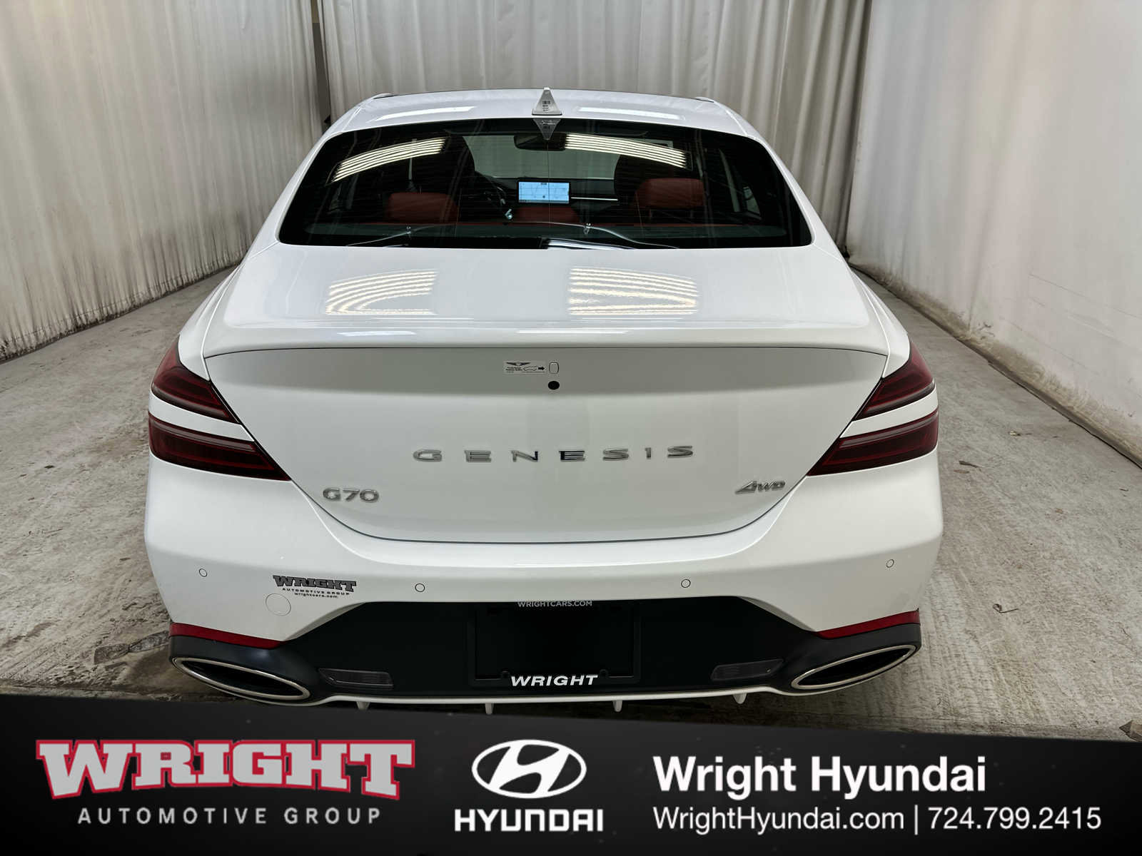 Certified 2025 Genesis G70 2.5T w/ Sport Prestige Package image 5