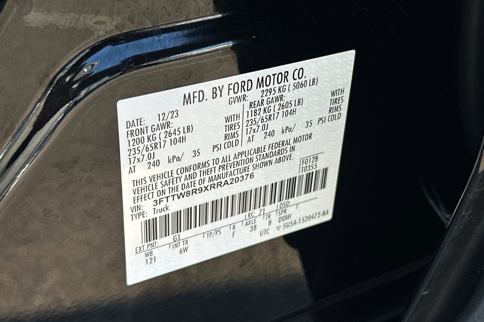 Certified 2024 Ford Maverick Tremor w/ Tremor Off-Road Package image 29