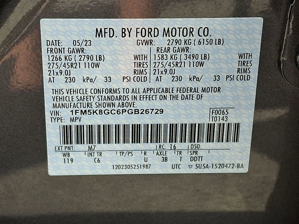 Used 2023 Ford Explorer ST w/ Equipment Group 401A AWD/4WD image 27