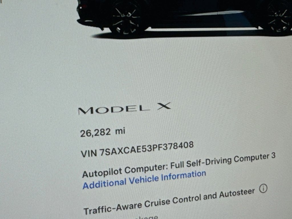 Used 2023 Tesla Model X AWD/4WD image 11