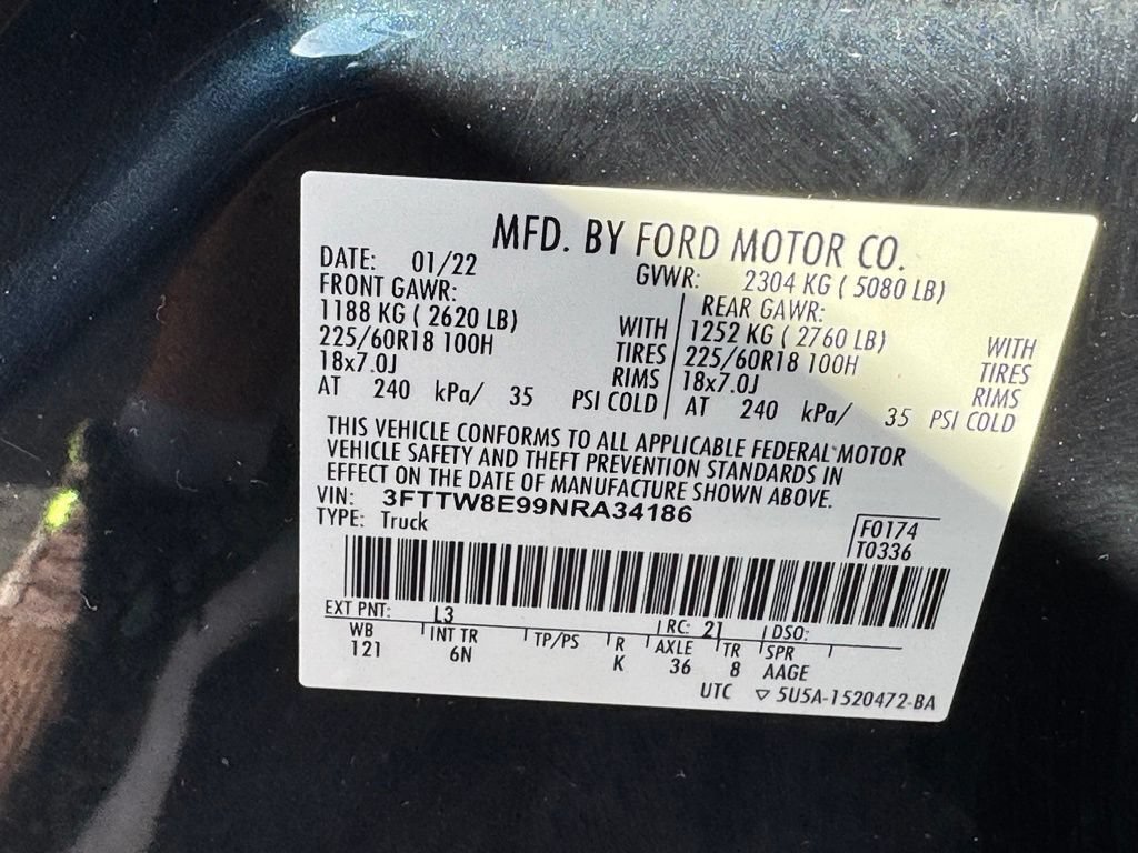 Used 2022 Ford Maverick Lariat FWD image 25