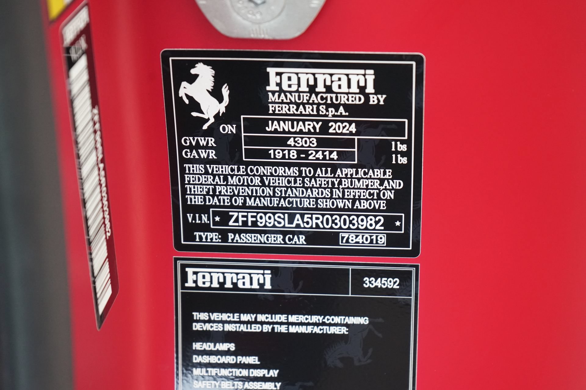 Used 2024 Ferrari 296 GTB RWD image 22