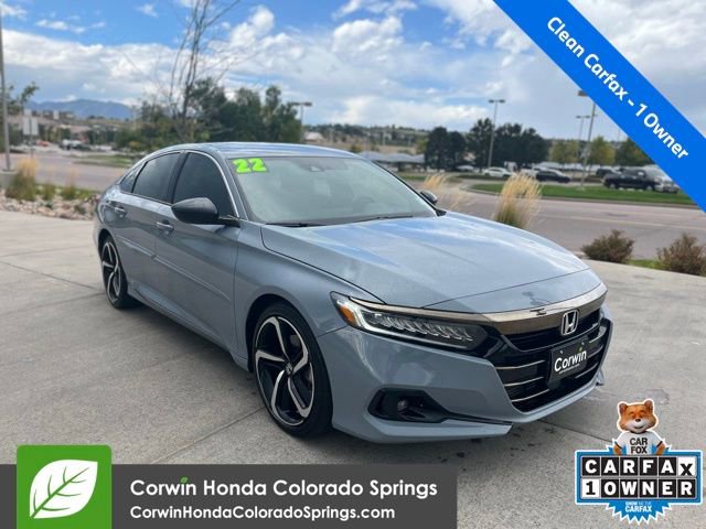 Used 2022 Honda Accord Sport