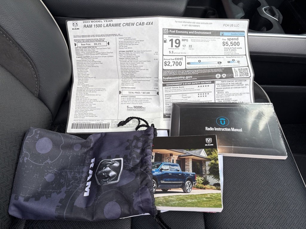 Used 2023 RAM 1500 Laramie image 69
