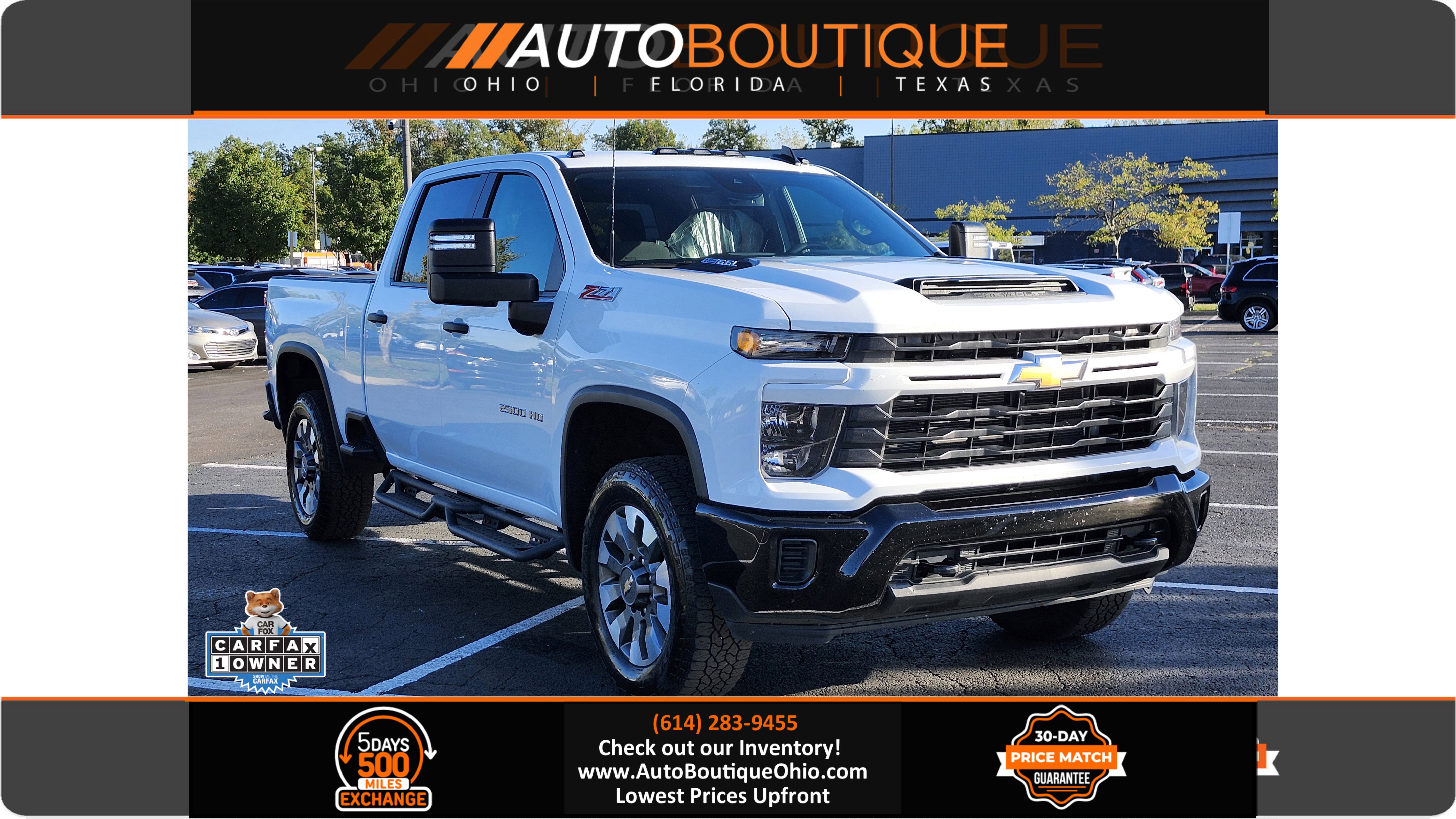 Used 2024 Chevrolet Silverado 2500 Custom w/ Custom Value Package