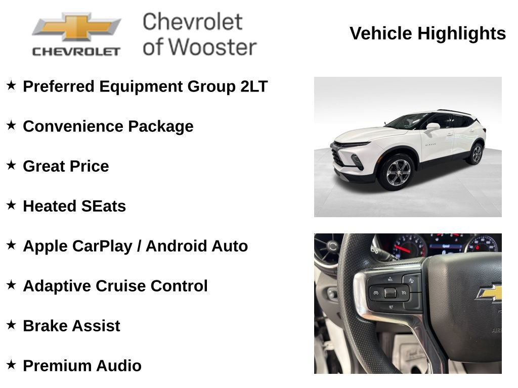 Used 2024 Chevrolet Blazer LT w/ Convenience Package FWD image 2