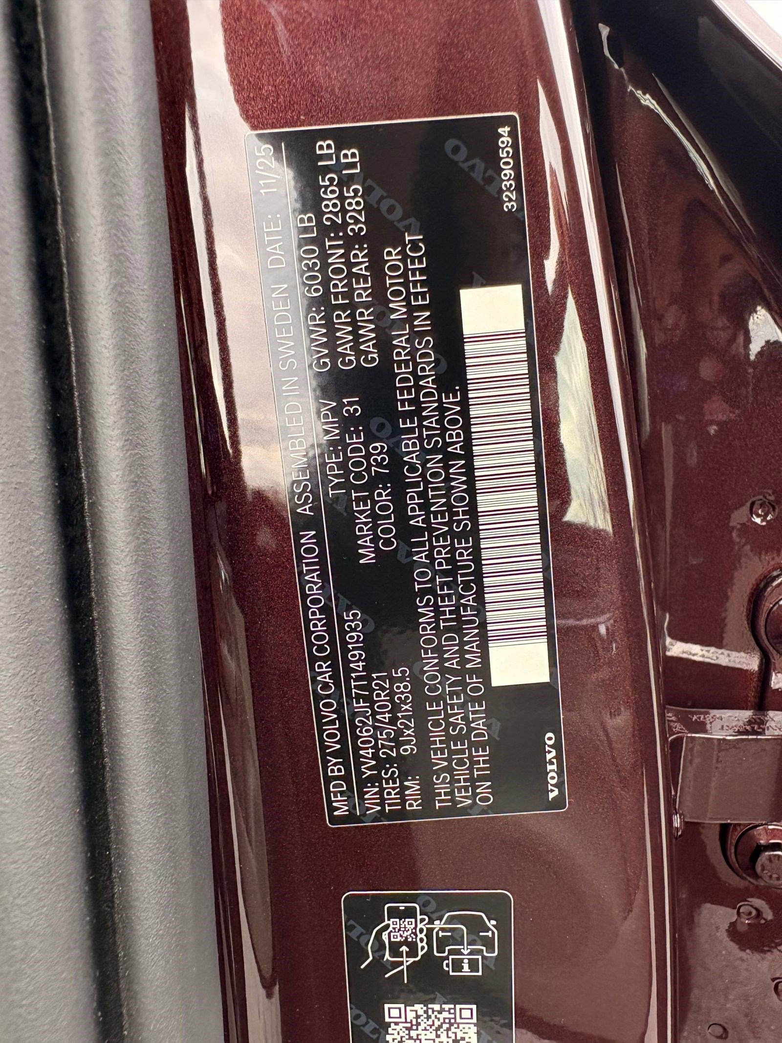 New 2026 Volvo XC90 B6 Ultra w/ Protection Package image 20