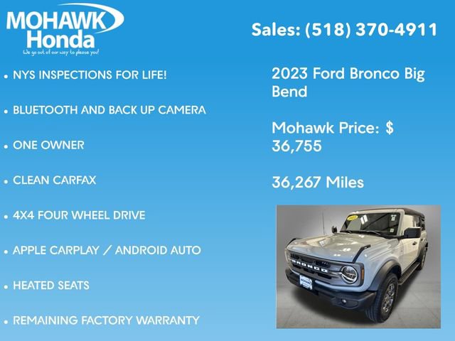 Used 2023 Ford Bronco Big Bend AWD/4WD image 7