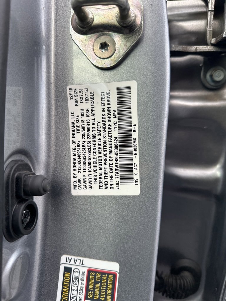 Certified 2019 Honda CR-V EX-L image 24