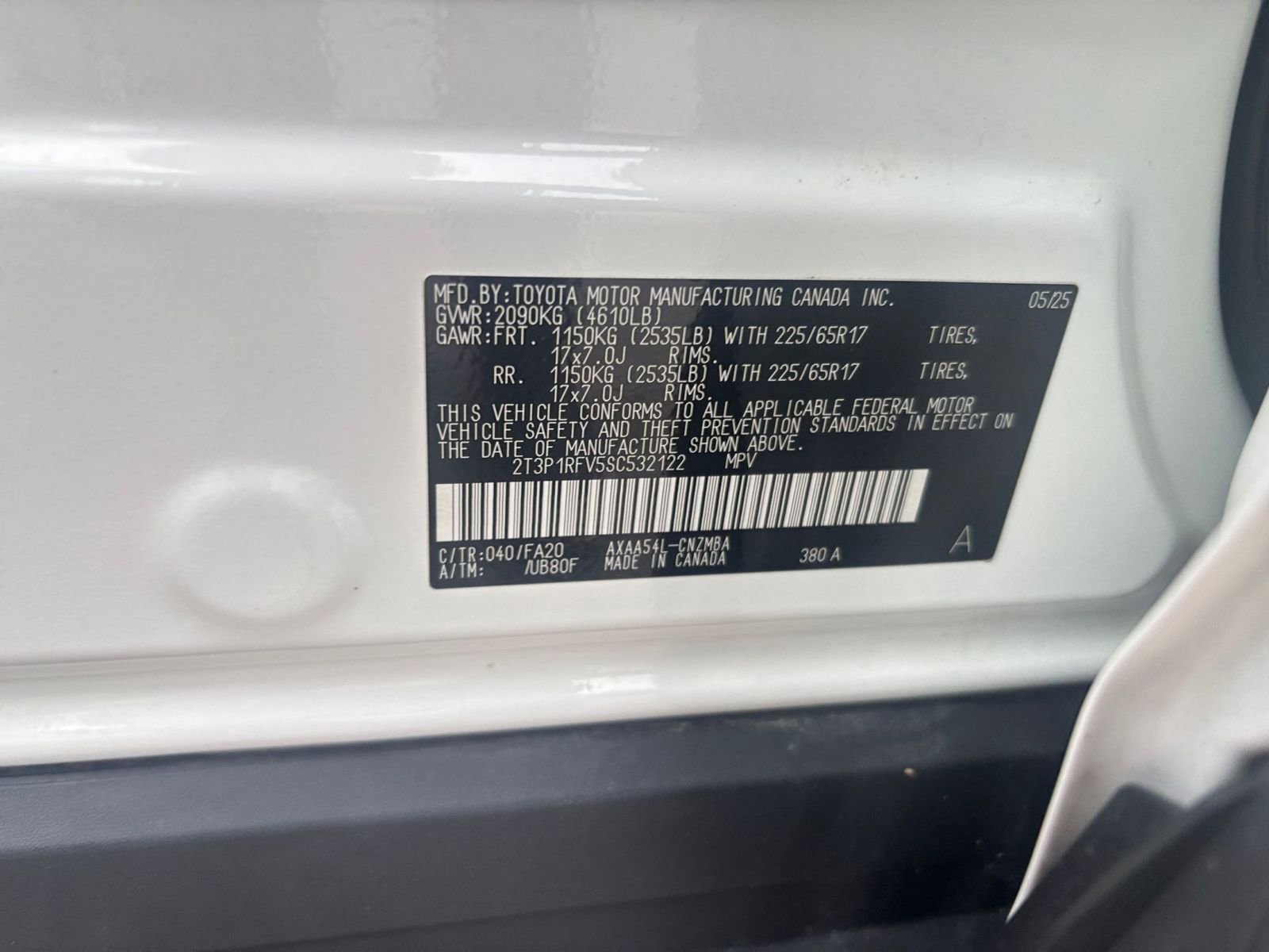 Used 2025 Toyota RAV4 XLE w/ Convenience Package AWD/4WD image 31