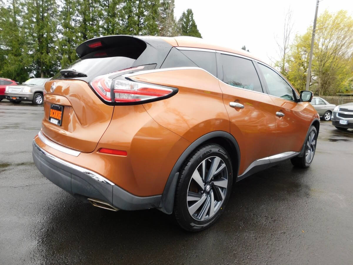 Used 2015 Nissan Murano Platinum w/ Platinum Technology Package image 2