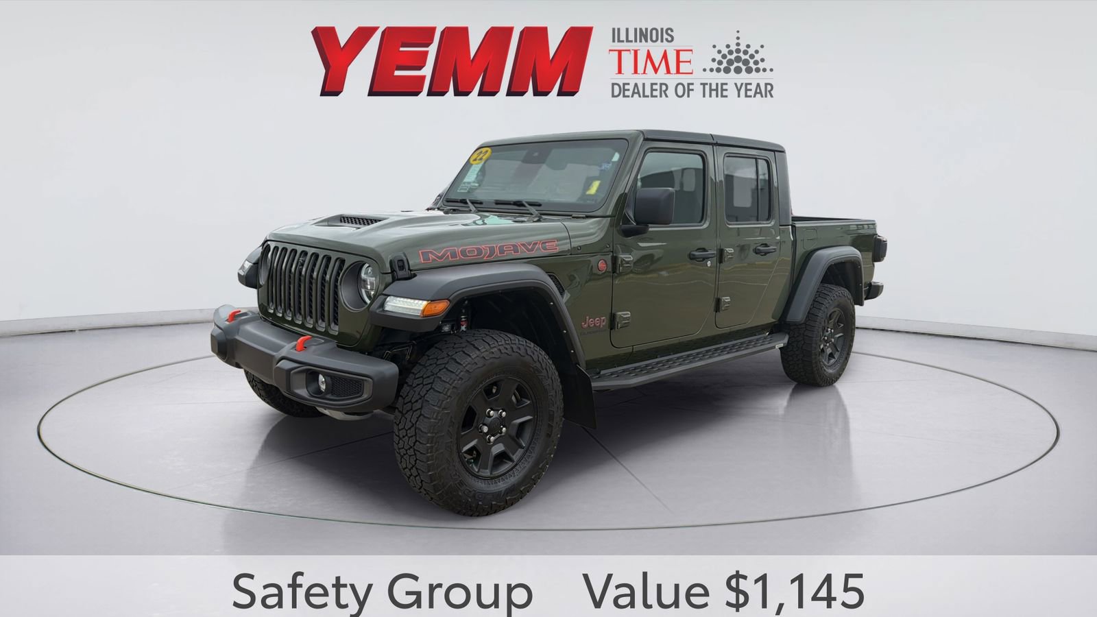 Used 2022 Jeep Gladiator Mojave w/ LED Lighting Group image 4