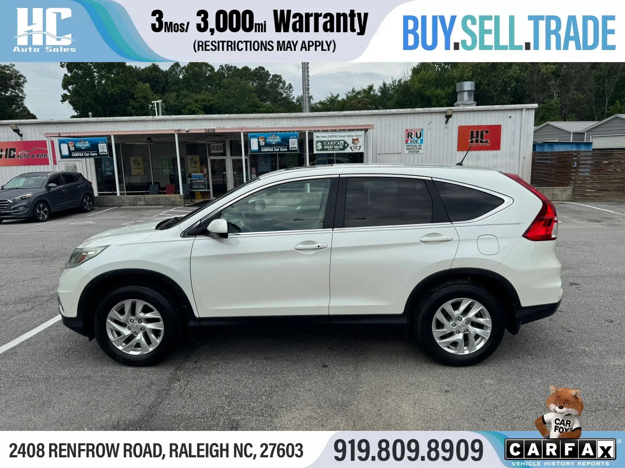 Used 2015 Honda CR-V EX image 2