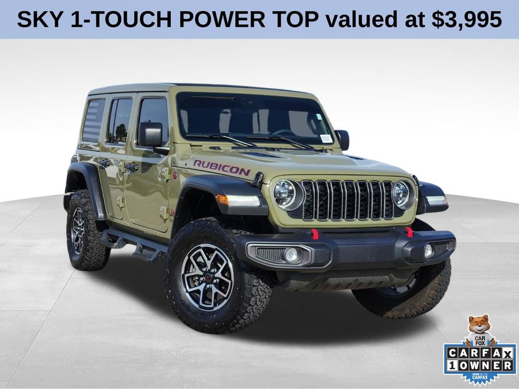 Used 2025 Jeep Wrangler Unlimited Rubicon w/ Technology Group 360° Tour
