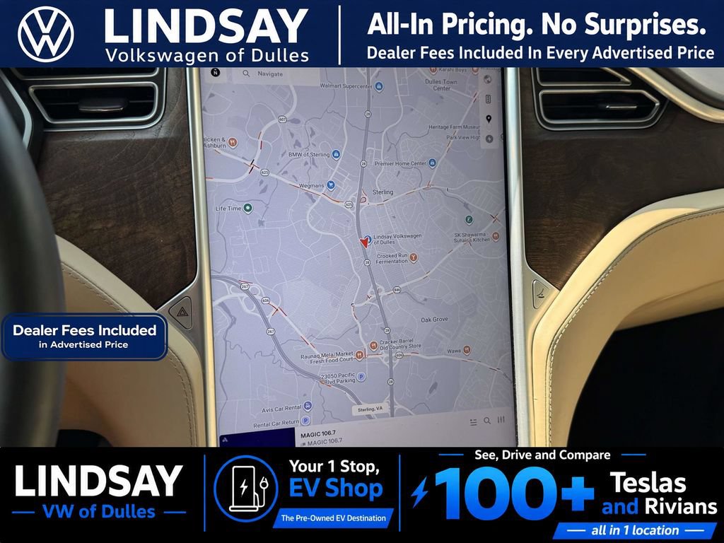 Used 2017 Tesla Model X 75D AWD/4WD image 24