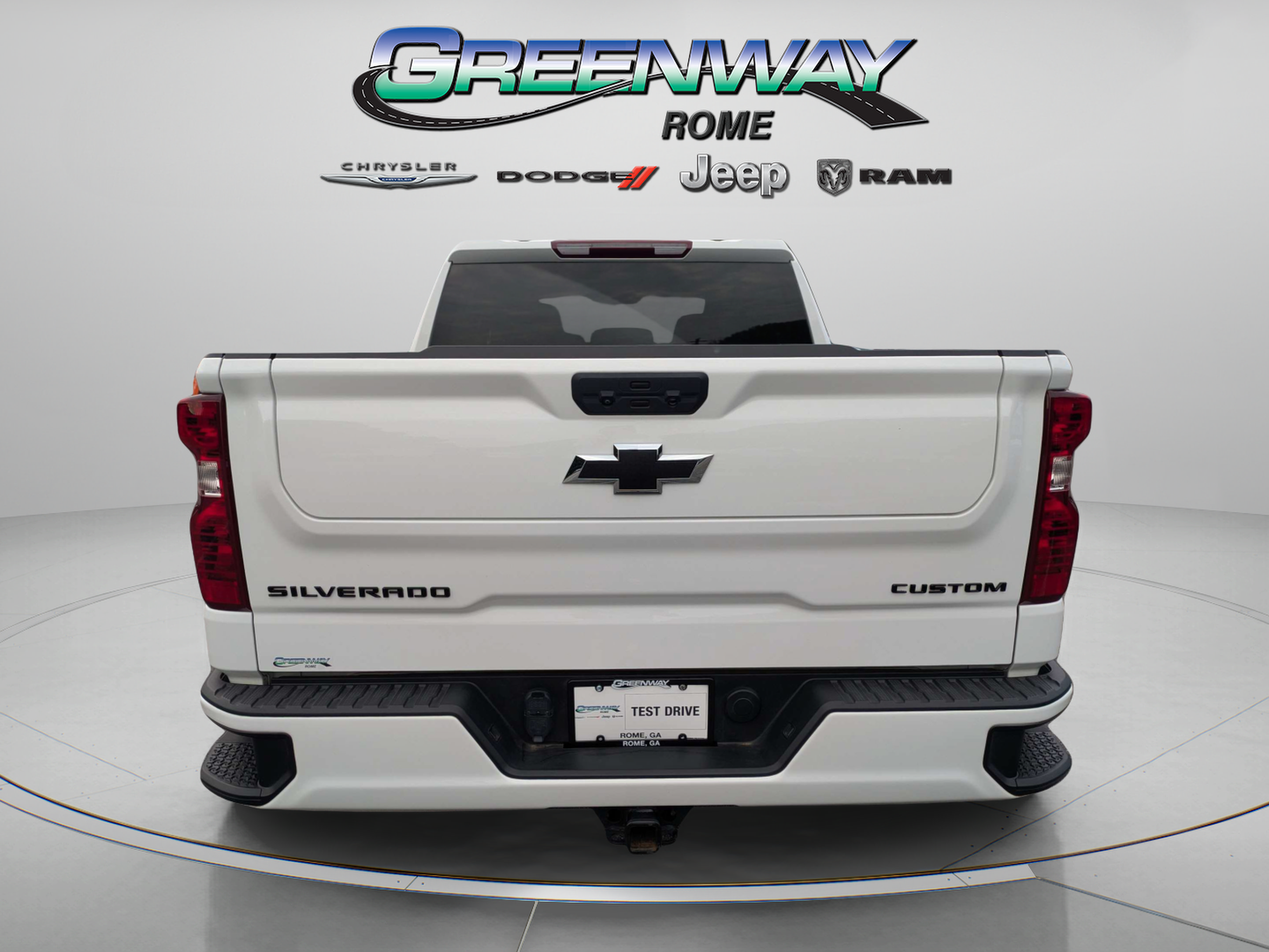 Used 2024 Chevrolet Silverado 1500 Custom w/ Turbomax Blackout Package AWD/4WD image 6