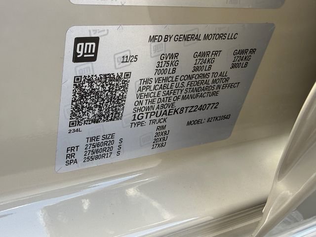 Used 2026 GMC Sierra 1500 Pro w/ Graphite Edition image 23