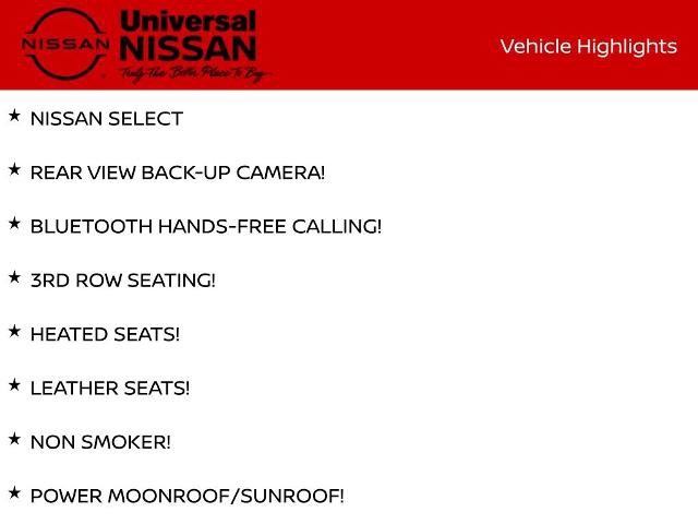 Certified 2023 Nissan Armada SL w/ Captain's Chairs Package RWD image 7