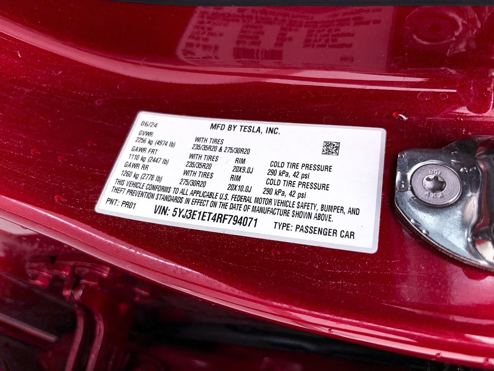 Used 2024 Tesla Model 3 Performance AWD/4WD image 34