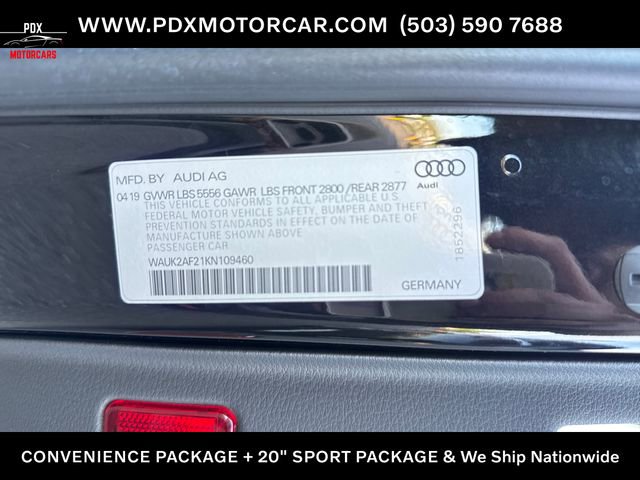 Used 2019 Audi A6 3.0T Premium w/ Convenience Package AWD/4WD image 31